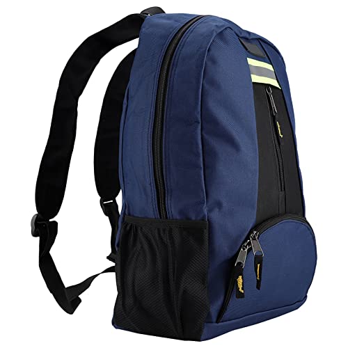 Cafopgrill Werkzeug-Rucksack, Werkzeuge, Klimaanlage, Werkzeugtasche, Elektriker-Installationstasche, Hardware-Tasche, Rucksack für Kniekissen aus Segeltuch (Blau) von Atyhao