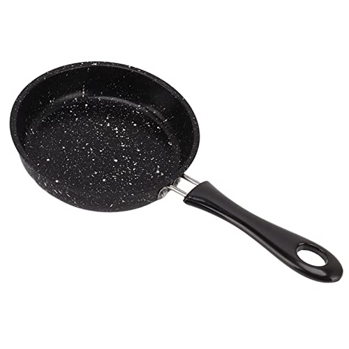 Eierpfanne, Steakpfanne, Bratpfanne, Edelstahl-Eierpfanne, Ergonomischer Griff, Schnelle Steakpfanne, Konduktive Antihaft-Kochpfanne für Speck, Steak, Zwiebeln (14CM) von Atyhao