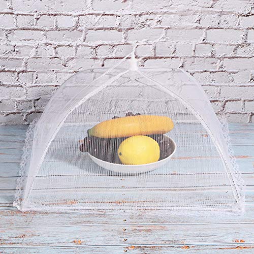 Lebensmittelabdeckung, Faltbare Haushaltsnahrungsmittel Regenschirm Waschbare Mesh Lebensmittelabdeckung Anti Fly Net Zelt Küchengeräte Lebensmittelabdeckung, Faltbare Haushaltsnahrungsmittel Regenschirm Waschbare Mesh Lebensmittelabdeckung Anti Fly Net Zelt Küchengeräte von Atyhao