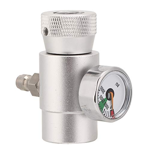 Soda Regulator Soda Adapter CO2 Zylinder Nachfülladapter Anschluss Gas Soda Regler mit 3000 Gauge Werkzeug Zubehör von Atyhao