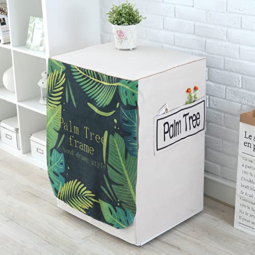 AuLYn Waschmaschinenabdeckung, Automatische Waschmaschinenabdeckung Für Haushaltswäsche, Staubdicht Und Anti-Aging-F, Breite 60 Dicke 60 Höhe 83 cm von AuLYn