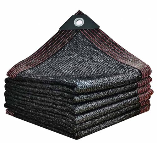 AuMarndi Sonnendach für Garten, Schattennetz, Schattierungsnetz, Plane, verstärktes Schattennetz, Sonnenschutz für Gewächshäuser, Innenhöfe und Blumenpflanzen, schwarz, 4 x 5 m AuMarndi Sonnendach für Garten, Schattennetz, Schattierungsnetz, Plane, verstärktes Schattennetz, Sonnenschutz für Gewächshäuser, Innenhöfe und Blumenpflanzen, schwarz, 4 x 5 m von AuMarndi