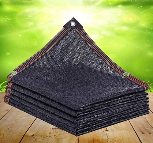 AuMarndi Sonnenschutz für Außenbereich, Garten, Wintergarten, Schattenstoff, atmungsaktiv, Sonnenschutz, wärmeisolierend, Schattennetz für Gewächshaus, Pergola, Garten, Schwarz, 4 x 8 m AuMarndi Sonnenschutz für Außenbereich, Garten, Wintergarten, Schattenstoff, atmungsaktiv, Sonnenschutz, wärmeisolierend, Schattennetz für Gewächshaus, Pergola, Garten, Schwarz, 4 x 8 m von AuMarndi
