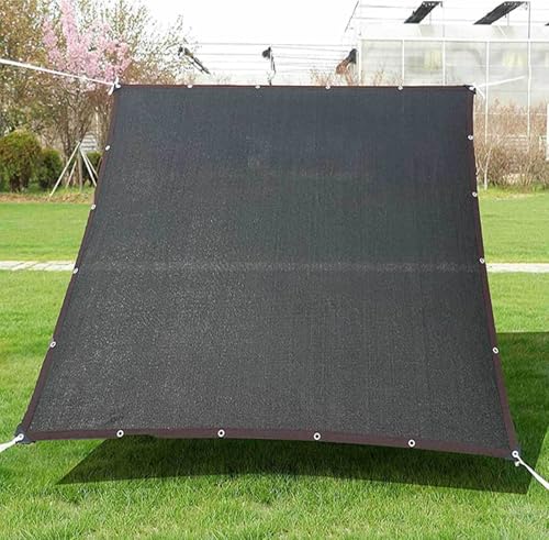 Rechtwinkliges Sonnensegel, 2 m, 3 m, Veranda, Sichtschutz, Netzstoff, atmungsaktiv, Sonnenschutz, wärmeisolierender Schatten für Gewächshäuser, Innenhöfe und Blumenpflanzen, Schwarz, 5 x 8 m Rechtwinkliges Sonnensegel, 2 m, 3 m, Veranda, Sichtschutz, Netzstoff, atmungsaktiv, Sonnenschutz, wärmeisolierender Schatten für Gewächshäuser, Innenhöfe und Blumenpflanzen, Schwarz, 5 x 8 m von AuMarndi