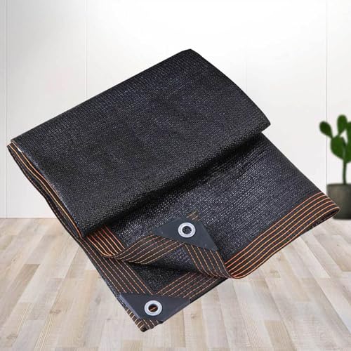 Sonnenschutz für Garten, 2 x 2 m, Schattierungsnetz, 90 % Gewächshauspflanzen, Schattennetz, Plane, Schattensegel für Garten, Gewächshaus, Terrassen, Sichtschutz, Schwarz, 4 x 8 m Sonnenschutz für Garten, 2 x 2 m, Schattierungsnetz, 90 % Gewächshauspflanzen, Schattennetz, Plane, Schattensegel für Garten, Gewächshaus, Terrassen, Sichtschutz, Schwarz, 4 x 8 m von AuMarndi
