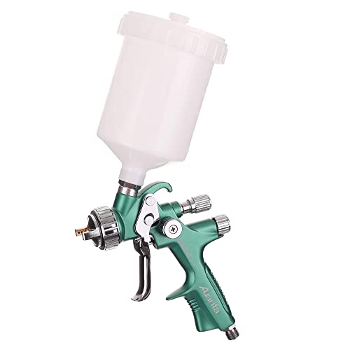 Auarita LVLP Technology Spritzpistole L-898-2 1,4 mm Düse Langlebig 600 ml Fassungsvermögen zum Lackieren DREI Einstellmodi Sehr dünne Farbschicht Extrem präzise von Auarita