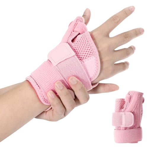 Auauraintt Daumenbandage Rechts & Links, Universell Daumenschiene,Weich und atmungsaktiv,Licht,Stabilisierung und Reduzierte Daumengelenks, Arthritis und Karpaltunnel Druck,Universalgröße (Rosa) Auauraintt Daumenbandage Rechts & Links, Universell Daumenschiene,Weich und atmungsaktiv,Licht,Stabilisierung und Reduzierte Daumengelenks, Arthritis und Karpaltunnel Druck,Universalgröße (Rosa) von Auauraintt