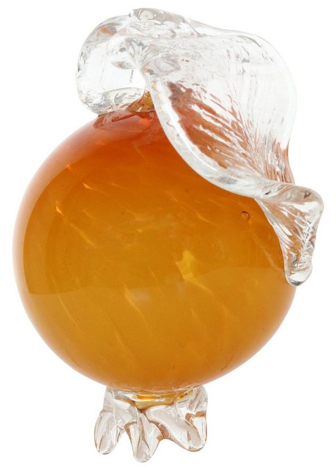 Aubaho Dekofigur Glasfigur Orange Briefbeschwerer Figur Frucht Glas im Murano Antik-Sti von Aubaho