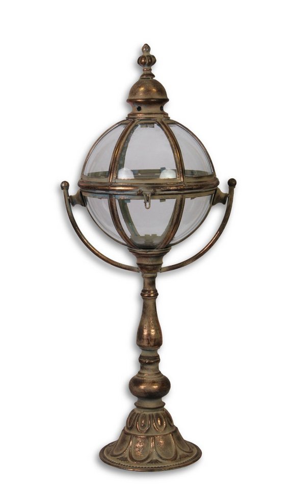 Aubaho Dekoobjekt Blechkugellaterne Laterne mit Ständer Replikat Retro Design Dekoration Aubaho Dekoobjekt Blechkugellaterne Laterne mit Ständer Replikat Retro Design Dekoration von Aubaho