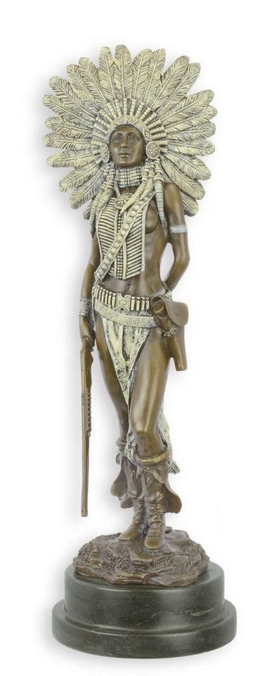 Aubaho Dekoobjekt Bronzeskulptur einer Frau Replikat Retro Design Dekoration Aubaho Dekoobjekt Bronzeskulptur einer Frau Replikat Retro Design Dekoration von Aubaho