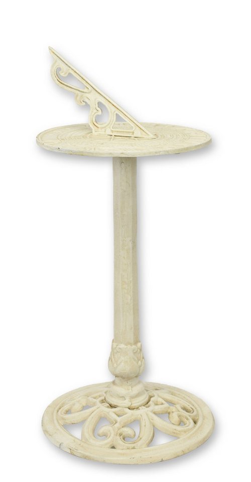 Aubaho Dekoobjekt Eine Sonnenuhr aus Gusseisen auf einem Ständer Replikat Retro Design D Aubaho Dekoobjekt Eine Sonnenuhr aus Gusseisen auf einem Ständer Replikat Retro Design D von Aubaho