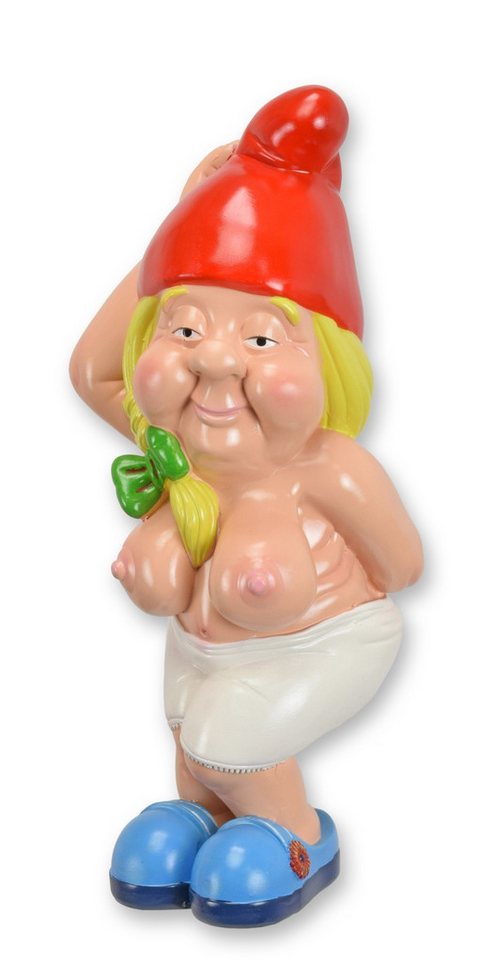 Aubaho Dekoobjekt Erotischer weiblicher Gartenzwerg aus Kunstharz Replikat Retro Design Aubaho Dekoobjekt Erotischer weiblicher Gartenzwerg aus Kunstharz Replikat Retro Design von Aubaho