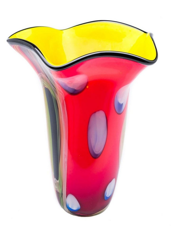 Aubaho Dekoobjekt Glasvase 3,5kg Glas Vase Italien Murano antik Stil 32cm Tischvase Fazz Aubaho Dekoobjekt Glasvase 3,5kg Glas Vase Italien Murano antik Stil 32cm Tischvase Fazz von Aubaho
