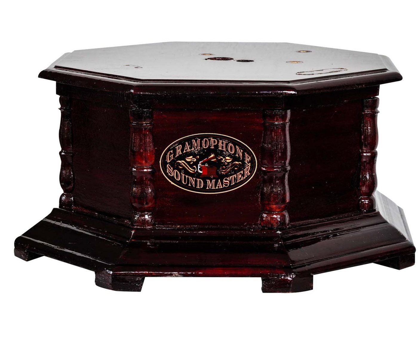 Aubaho Dekoobjekt Grammophonbox Box Korpus Grammophonkorpus Grammophon Antik-Stil Holz 3 von Aubaho
