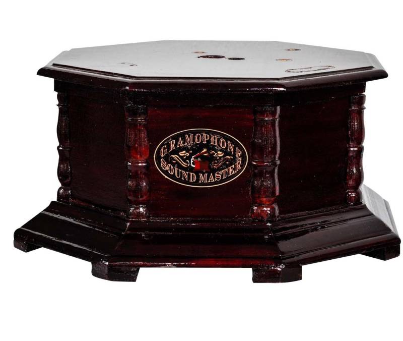 Aubaho Dekoobjekt Grammophonbox Box Korpus Grammophonkorpus Grammophon Antik-Stil Holz 3 von Aubaho