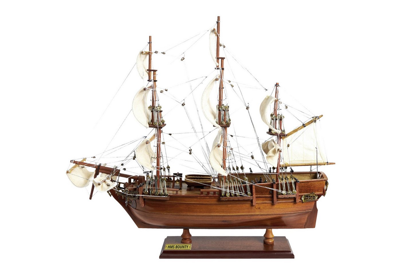 Aubaho Dekoobjekt Segelschiff HMS Bounty Modellschiff Holz Schiff - kein Bausatz Aubaho Dekoobjekt Segelschiff HMS Bounty Modellschiff Holz Schiff - kein Bausatz von Aubaho