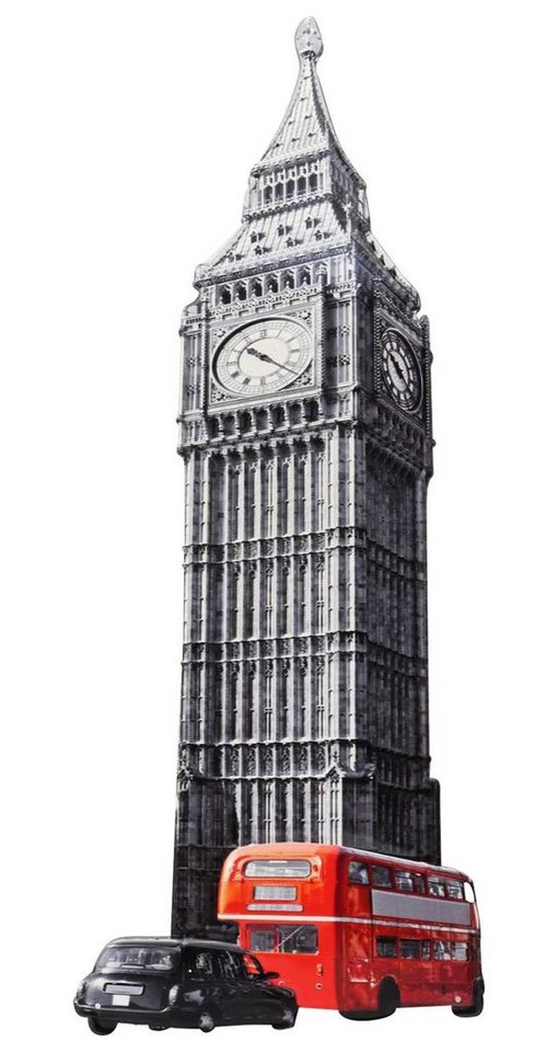 Aubaho Metallschild Blechschild Schild Blech Big Ben London UK Uhrturm Antik-Stil 75cm von Aubaho