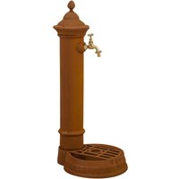 Brunnen Waschbecken Standbrunnen Garten Eisen Rost Waschplatz Antik-Stil 78cm Brunnen Waschbecken Standbrunnen Garten Eisen Rost Waschplatz Antik-Stil 78cm von Aubaho