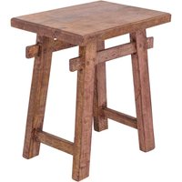 Hocker Schemel Blumenhocker Fußhocker Tritthocker Holz 45cm Antik-stil Hocker Schemel Blumenhocker Fußhocker Tritthocker Holz 45cm Antik-stil von Aubaho
