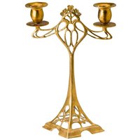 Kerzenständer Leuchter 28cm Kerzenleuchter Antik-Jugendstil-stil Candlestick Kerzenständer Leuchter 28cm Kerzenleuchter Antik-Jugendstil-stil Candlestick von Aubaho
