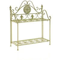 Regal Wandregal Eisen Garten Garderobe Wandgarderobe Pflanzregal Antik Stil Grün Regal Wandregal Eisen Garten Garderobe Wandgarderobe Pflanzregal Antik Stil Grün von Aubaho
