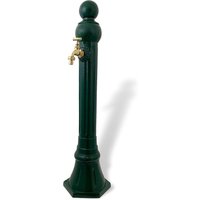 Standbrunnen Brunnen Waschbecken Garten Aluminium 85cm Grün Antik Stil Standbrunnen Brunnen Waschbecken Garten Aluminium 85cm Grün Antik Stil von Aubaho