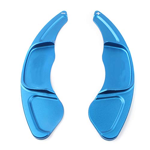 Aublinto Auto Lenkrad Schaltwippen Aluminiumlegierung Lenkrad Paddle Shift Extensions Lenkpaddel-Schalthebels Kompatibel mit GOLF 7 2015-2017 VW 2015-2017 von Aublinto