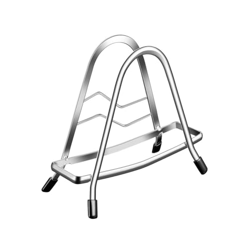 Schneidebrett-Halter, Schneidebrett-Aufbewahrungsregal, Schneidebrett-Organizer, 304 Edelstahl, Schneidebrett-Halter, Keksblätter-Organizer Schneidebrett Ständer Küche Brettchen-/ Tellerständer Schneidebrett-Halter, Schneidebrett-Aufbewahrungsregal, Schneidebrett-Organizer, 304 Edelstahl, Schneidebrett-Halter, Keksblätter-Organizer Schneidebrett Ständer Küche Brettchen-/ Tellerständer von Aublinto