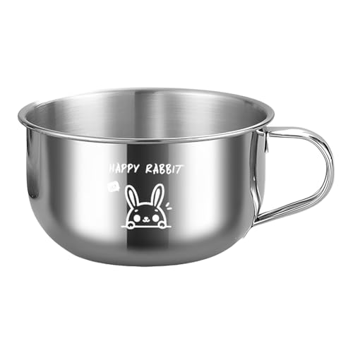 Unzerbrechliche Edelstahl Kinderbecher mit Griff, Große Edelstahl Tasse für Kinder, BPA-frei und Spülmaschinenfest, Perfekt für Baby und Kleinkinder Bubble Design, Langlebig und Sicher von Aublinto