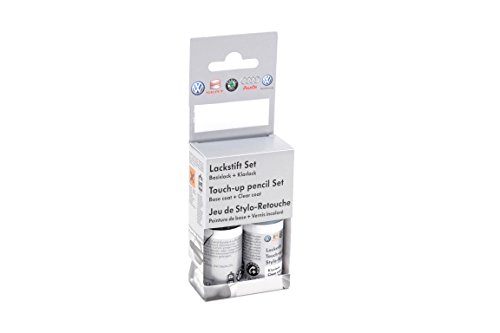 Audi Lackstift-Set Mauritiusblau, Perlglanz, 1 Flasche, Innen/Außen, Schimmernd, Acryl, Blau, Farbe von Audi