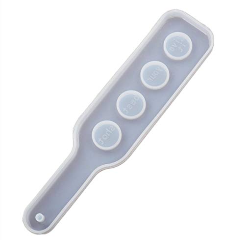 Audinpu Bier Flug Paddel Harz Formen, Silikon Schnapsgläser Tablett Harz Gussform Weinglas Becherhalter Servierbrett Epoxidform DIY Tool von Audinpu