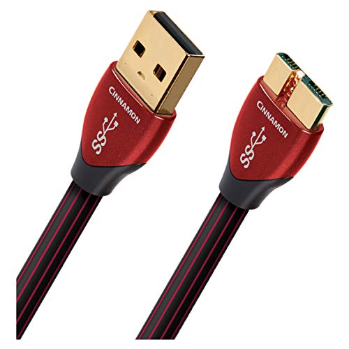 AudioQuest 0,75 m Cinnamon Micro-USB 3.0 USB-Kabel 0,75 m USB A Micro-USB B schwarz – USB-Kabel (0,75 m, USB A, Micro-USB B, 3.0 (3.1 Gen 1), Stecker/Stecker, Schwarz von audioquest