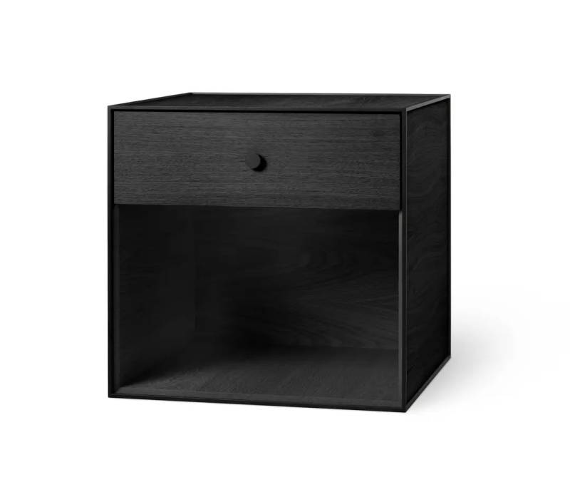 Audo Copenhagen Frame 49 Modul Nachttisch Kommode Schublade Esche Schwarz  B-Ware von Audo Copenhagen