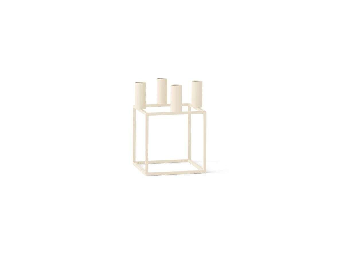 Audo Copenhagen - Kubus 4 Candler Holder Ivory Audo Copenhagen von Audo Copenhagen