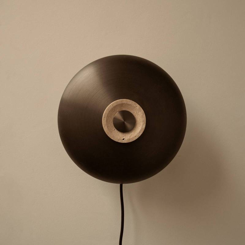 Audo TR Reverse LED-Wandleuchte, Stecker, sand/bronze Audo TR Reverse LED-Wandleuchte, Stecker, sand/bronze von Audo Copenhagen