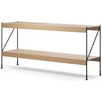 Aufbewahrungssystem Zet natural oak 114 cm H von Audo Copenhagen