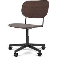 Stuhl Co Task Chair dark stained oak/black von Audo Copenhagen