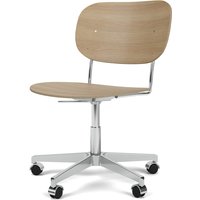 Stuhl Co Task Chair natural oak/aluminium von Audo Copenhagen