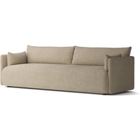 Audo - Offset Sofa, 3-Sitzer, beige (Audo Bouclé 02) von Audo