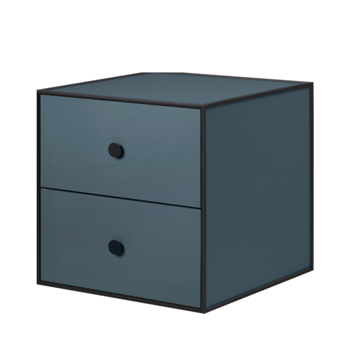 B-Ware Audo Wandschrank Schrank Frame 35 Nachttisch Beistelltisch Fjord Blau B-Ware Audo Wandschrank Schrank Frame 35 Nachttisch Beistelltisch Fjord Blau von Audo