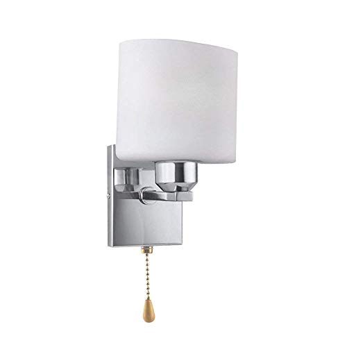 Wandlampe Moderne LED-Lampe 110V-240V Wandlampe mit Schalter Modern Wandleuchte Innen Bettlampe Nachttischlampe aus Aluminium Wandbeleuchtung für Schlafzimmer Wohnzimmer Flur Kaltweiss von Audor