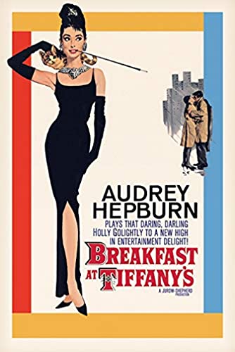 Audrey Hepburn 'Frühstück bei Tiffany One-Sheet' Maxi Poster,61 x 91.5 cm von Pyramid International