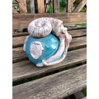 Gartenkugel"Amonit" Aus Ton Gebrannt Gartenkugel"Amonit" Aus Ton Gebrannt von Auenliebe