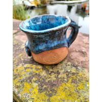 Tonbecher "Mama Kakao" Mit Henkel Tonbecher "Mama Kakao" Mit Henkel von Auenliebe