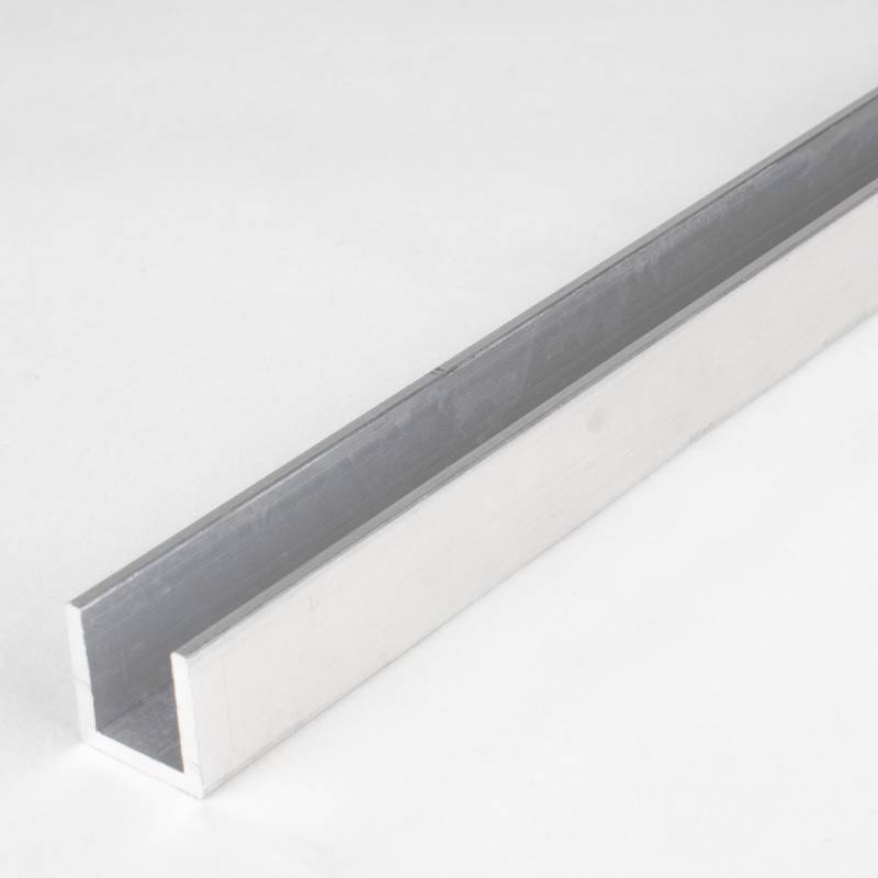 Auer Bau- & Montageprofile Belmonte Breite 10 - 30 mm U-Profil Aluminium von Auer Metallprofile
