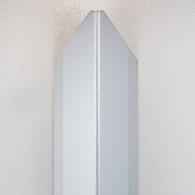 Auer Bau- & Montageprofile Gomera 40 x 40 mm Eckschutzwinkel Dreifach Gekantet Aluminium von Auer Metallprofile