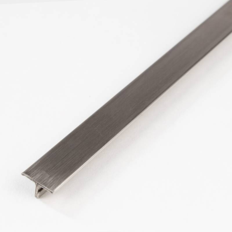 Auer Bau- & Montageprofile Tijola Höhe 9 mm Länge 1000 mm T-Profil Aluminium von Auer Metallprofile