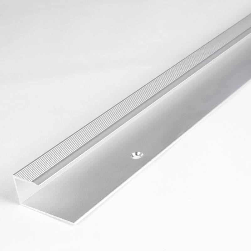 Auer Einfass- & Abschlussprofile Bancroft B 34 mm Einfasshöhe 13.3 mm Aluminium eloxiert von Auer Metallprofile