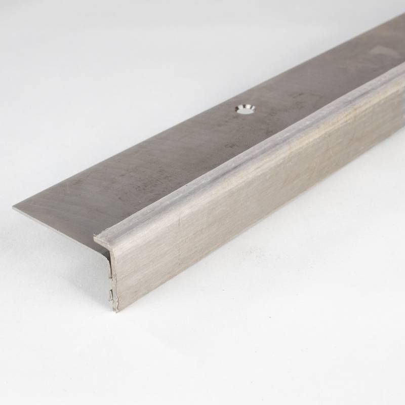 Auer Einfass- & Abschlussprofile Claydon 23 x 29 x 2700 mm Einfasshöhe:2 - 15 mm Edelstahl von Auer Metallprofile