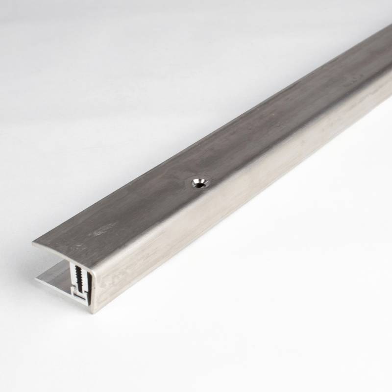 Auer Einfass- & Abschlussprofile Davidson H 12 mm B 30 mm Einfasshöhe 7 - 9 mm Edelstahl von Auer Metallprofile